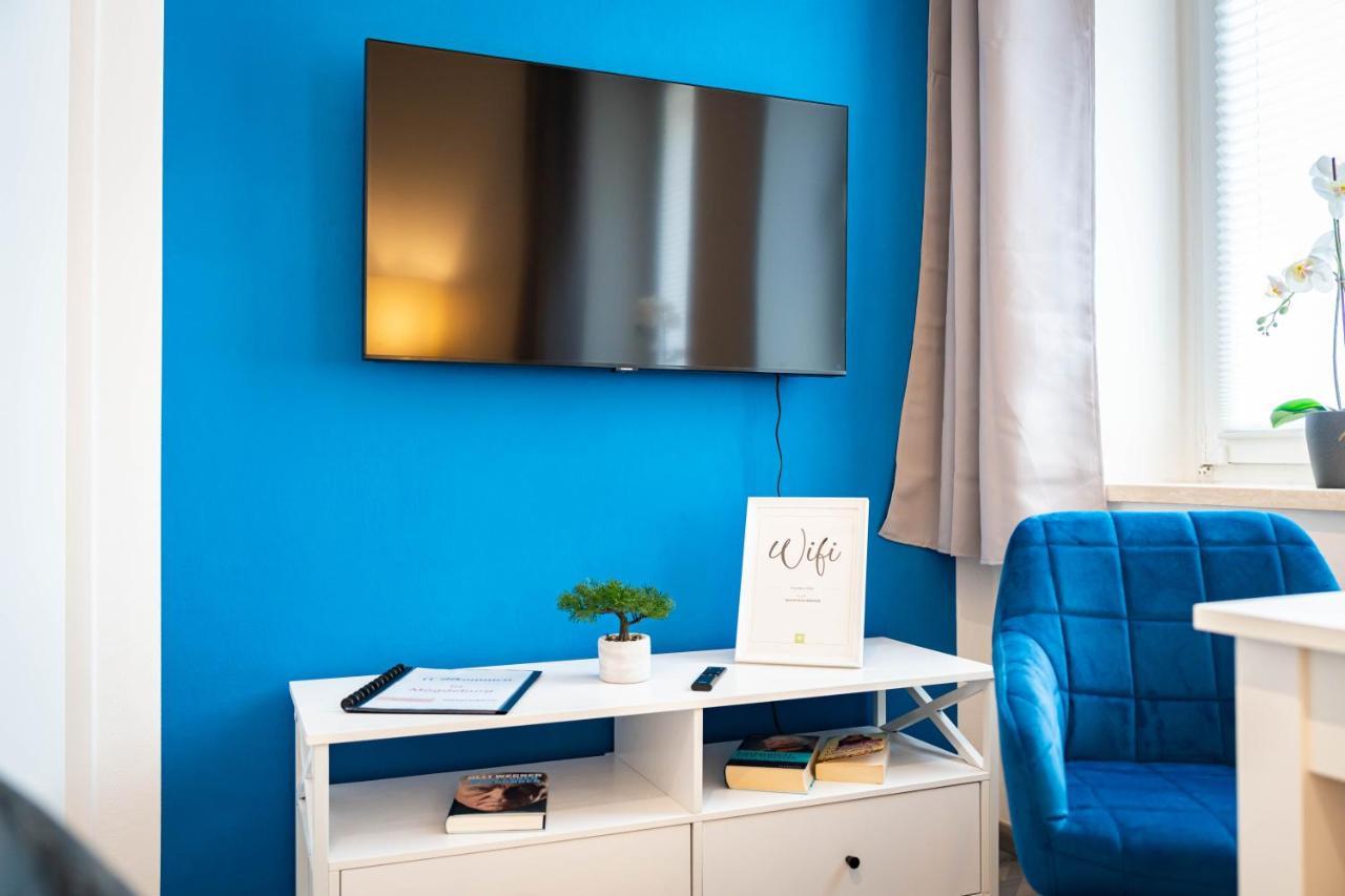 Apartmento Blue Magdeburg - Zentral - Wifi - Netflix מראה חיצוני תמונה